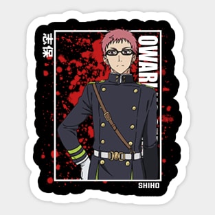 Shihō Kimizuki - Owari no Seraph Sticker